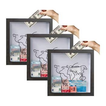 Douyin Popular Hollow 3cm Concert Ticket Stub Storage Photo Frame Tourist Attractions Air Ticket Storage Picture Frame