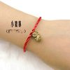 Imitation Peach Wood Zodiac Red String Bracelet Wholesale, Birth Year Male and Female Fortune Bracelet Jewelry, Promotional Small Gifts