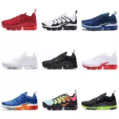 Cross-Border Vapormax Plus Full-Length Air-Cushioned Running Shoes, Breathable and Lightweight, Men's and Women's Sports and Casual Shoes, Foreign Trade