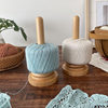 Cross-Border Wooden Desktop Yarn Storage Spool Rotatable Wool Storage Rack Spool Magical Auxiliary Tool Wooden Rack