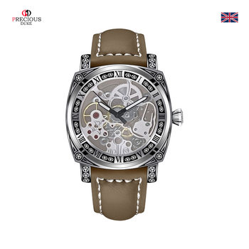 Precious Duke Men's 30m Waterproof Luminous Quartz Watch Business Large Dial