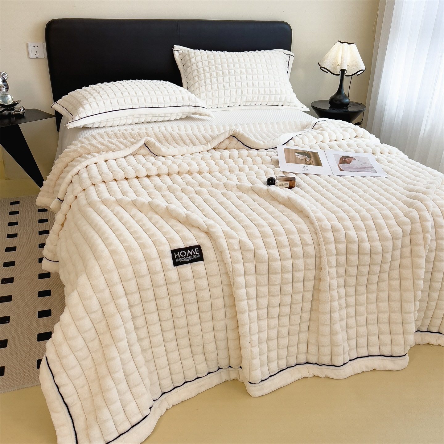 Cross-Border Class a High-Weight Gold Turtle Velvet Blanket Thickened Multifunctional Double-Sided Milk Velvet Blanket Sofa Cover Blanket Wholesale