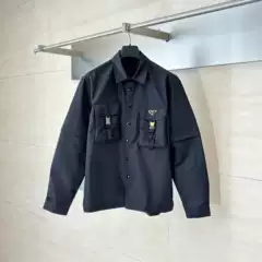 Correct Version Nanyou P Home 25S Autumn and Winter Metal Triangle Bermuda Nylon Work Jacket Jacket for Men and Women