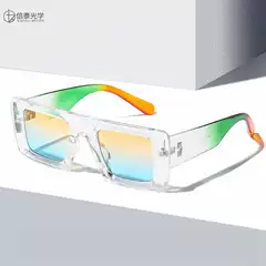 2023 new fashion arrow box round face sunglasses OFF with European and American fashion snowflake sunglasses cross border