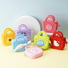 Portable Silicone Coin Purse Beach Bag Storage Bag Lightweight Small New Cartoon DIY Hole Key Bag