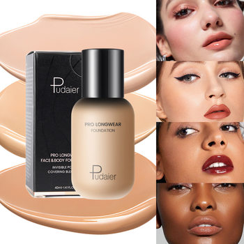 Cross-border Explosions pudaier Foundation Isolation Cream Makeup Concealer Fixation Moisturizing bb Cream Bottle Foundation Liquid
