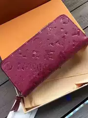 New European and American Style Embossed Pebble Grain Ladies Wallet Long Wallet Fashionable Versatile Multiple Card Slots Coin Pocket Genuine Leather
