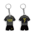 Football keychain [jersey style] mbappe black-france