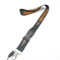 Ha lei orange black