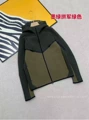 Tops.dark green and military green