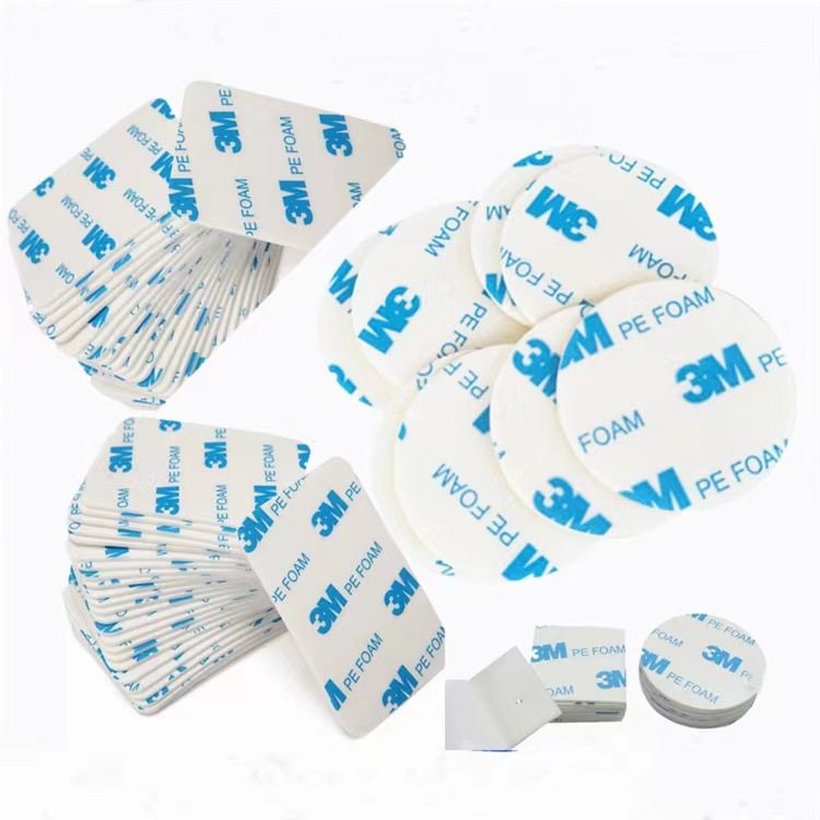 Factory for 1-10MM thick black white EVA foam pad 3MM * 3M foam double-sided adhesive high temperature waterproof