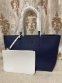 Blue with White