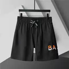 Cross-Border Correct Version of Beach Pants, Summer Thin Ice Silk Shorts, Men's Loose Casual Five-Point Pants, Men's Quick-Drying Pants