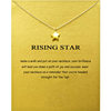 Five-pointed Star Night Sky Star pendant ins alloy clavicle short necklace foreign trade Amazon AliExpress WISH Gold