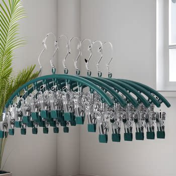 Sock Drying Rack for Home Use with Multiple Clips, Seamless Balcony Wardrobe Hanger for Underwear and Baby Items, Multifunctional