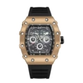 Gold shell black