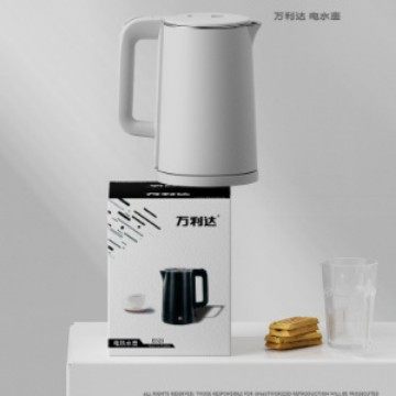 Wanlida Electric Kettle with Anti-Scalding Rubber Coating, Large Capacity, Automatic Power-Off, Household Electric Kettle, Gift Delivery