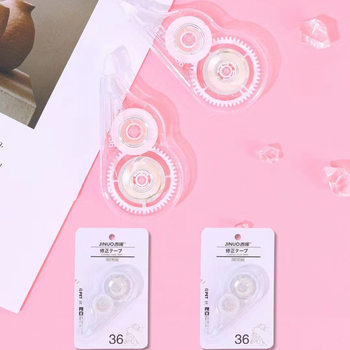 Gino Creative Cartoon Student Correction Belt Cute Correction Transparent Belt Correction Belt Learning Stationery Wholesale