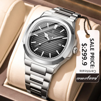 Swiss brand men's watches ultra-thin waterproof luxury fashion quartz watches live foreign trade explosions a generation of hair