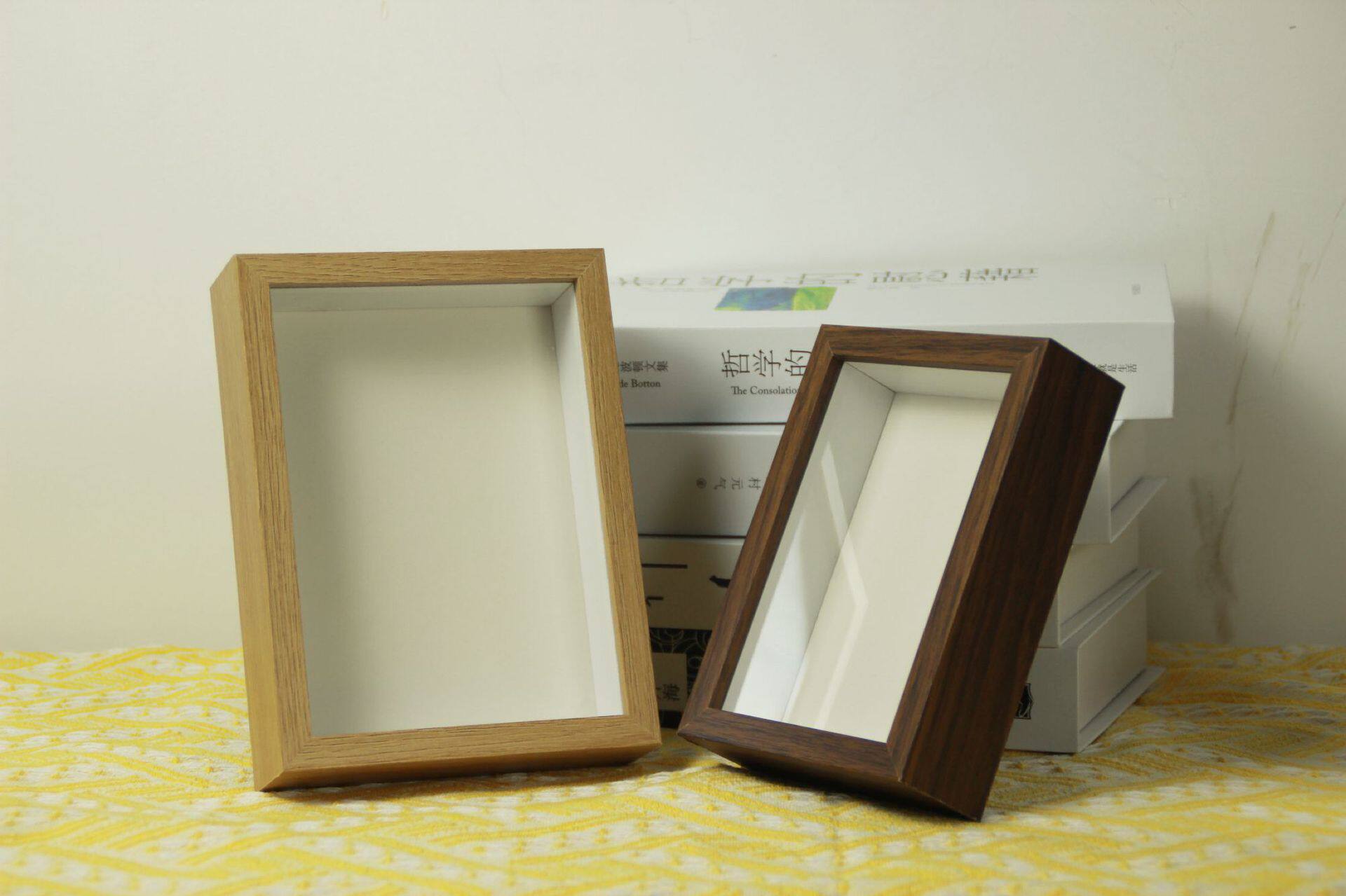 Hollow dried flower photo frame handmade diy transparent shell building blocks hand-made decoration acrylic three-dimensional picture frame wholesale