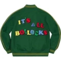 D420 21ss jamie reid it's all bollocks varsity green