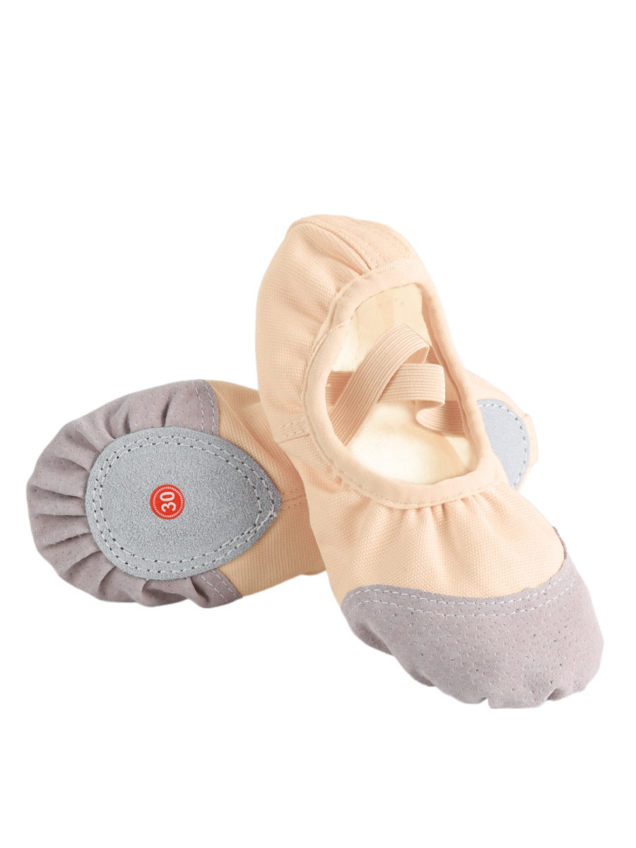 Manufacturer Wholesale Dance Shoes for Children and Girls Flesh-Colored Soft-Soled Adult Practice Shoes Non-Slip Yoga Dance Shoes Ballet Shoes