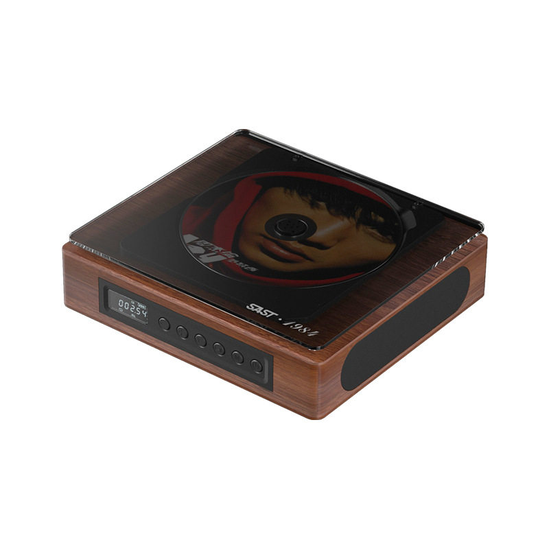 Xianke cd player Retro Bluetooth audio all-in-one small vinyl cd disc player rechargeable portable Walkman