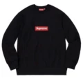 E554 22fw round neck black