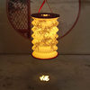 Creative Gifts Mid-Autumn Festival Satchel Lanterns Lantern Festival Spring Festival Projection Lanterns Foldableing Table Lamps Night Lights New Year Gifts
