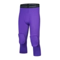 Purple [honeycomb cropped pants]