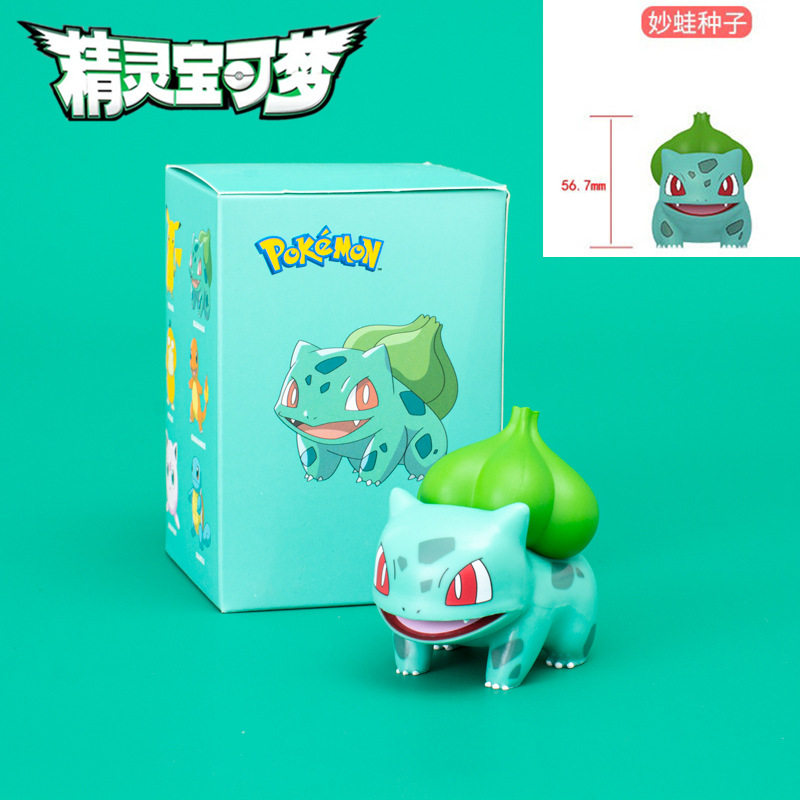 精灵宝可梦睡姿系列潮流盲盒神奇宝贝正版皮卡丘玩偶手办公仔玩具