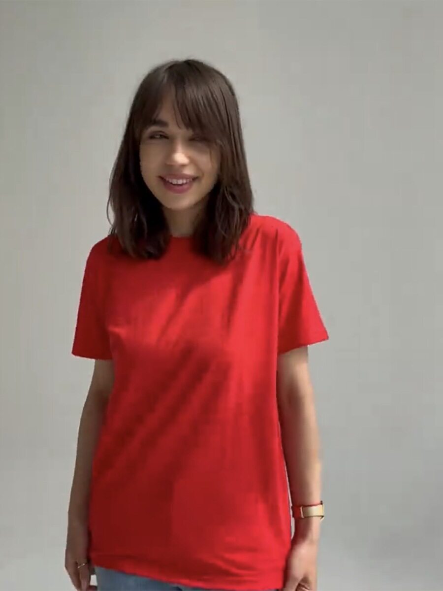 Womens 100 Cotton Solid Color T Shirt Round Neck Short Sleeve Versatile Style Spring Summer Collection Wholesale