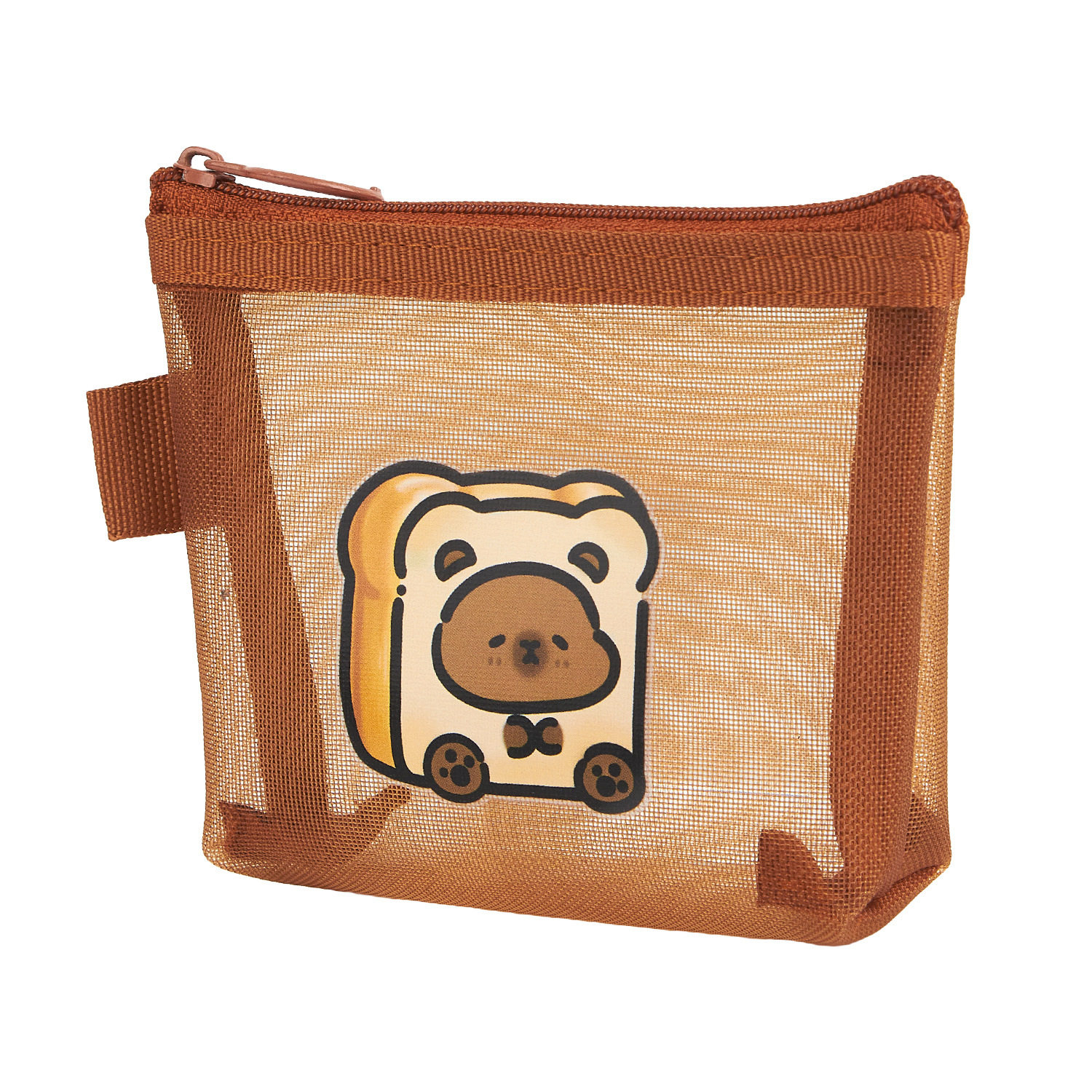Kapibala Coin Bag Cartoon Cute Storage Bag Transparent Cosmetic Bag Portable Headset Card Storage Key Bag