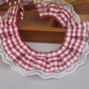 Spot 5.5cm Plaid lace pet supplies toy skirt home textile process discount lace