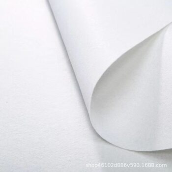 1-5mm Thick White Hardened Polyester Felt Cloth Tatami Decorative Hard Felt Board Lined with Non-Woven Board