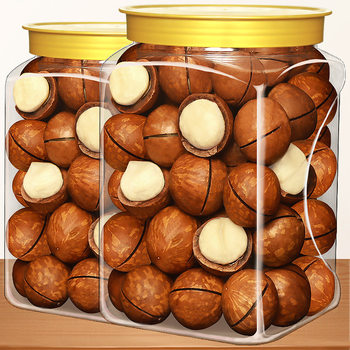 Macadamia Nuts New Arrivals Nuts Bulk Weighing Cream Flavor Canned Casual Dried Nuts Snacks New Year Goods for Spring Festival