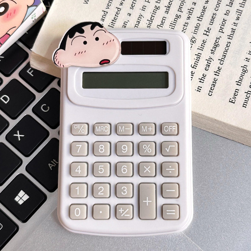 计算器创意可爱卡通学生办公文化用品高颜值迷你便携计算机批发