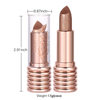 Metallic lipstick YABAOLIAN cross-border Amazon makeup explosions lip gloss flash gold non-stick cup lipstick