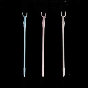 Manufacturer of Sugar Retractable Clothes Forks Wholesale Clothes Supports Household Plastic Clothes Hangers Clothes Drying Rods