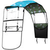 New Style Retractable and Foldable Electric Vehicle Canopy, Quick-Release Sunshade, Waterproof and Sun-Protective Umbrella for Electric Scooters and Motorcycles