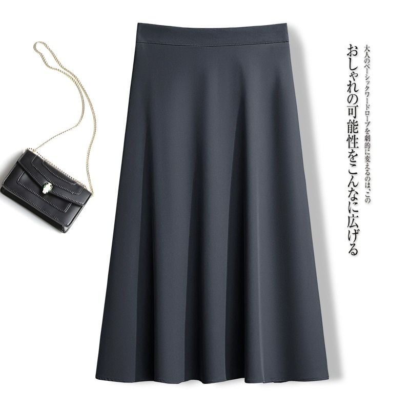 High Waisted A Line Midi Skirt Lightweight Pleated Design Summer Fashion for Women Wholesale Available