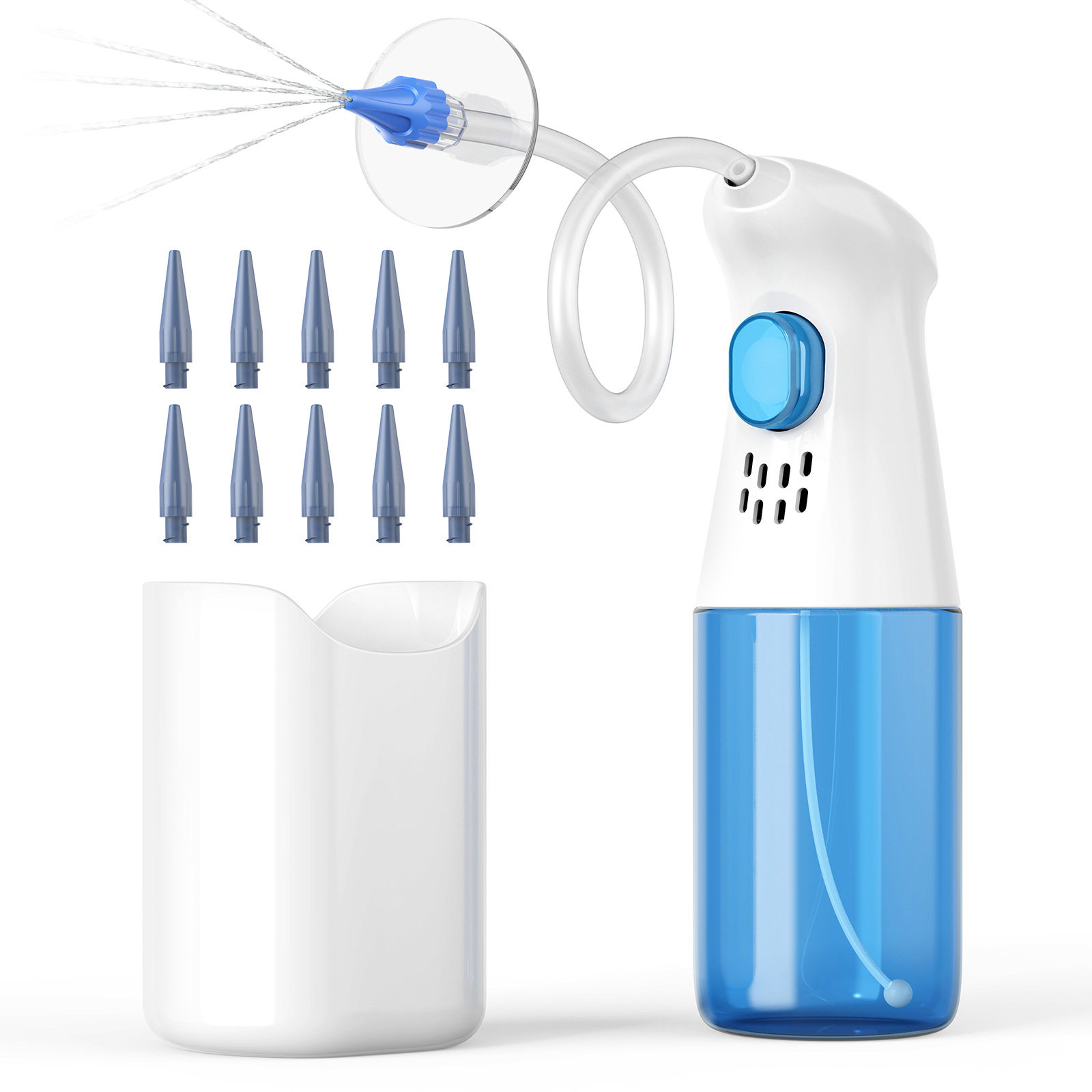 Cross-Border Hot-Selling Ear Cleaner, Ear Canal Cleaner, Ear Punch, Portable Manual Press, Household Cleaning Ear Spoon, Ear Cleaner