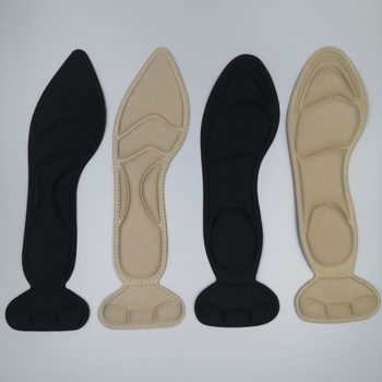 Manufacturer's Self-Sold Upgraded 5D7D Sponge Insoles + with Heel Stickers Two-In-One Combination Thickeneded High Heels