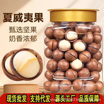 Macadamia Nut Flavoring Jar Bag 500g Large Particle Roasted Nuts Snacks for Pregnant Women New Arrival Dried Fruit Wholesale