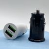 Mini Car Charger Smart 3.1A Dual USB One-To-Two Car Charger Fast Universal Compact Portable Fast Charging