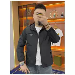 Men's Casual Triangle Design Jacket - Trendy & Classic for Spring - Quality Fabric