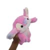 Pink Stitch Stuffed Pen Bag Soothing Doll Cute Cartoon Stationery Bag Storage Bag Gift