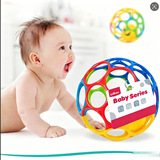 Aobo Ball детский прорезыватель-погремушка, мяч для захвата руками, детский тренировочный мяч с отверстиями, детская игрушка, мягкий резиновый мяч