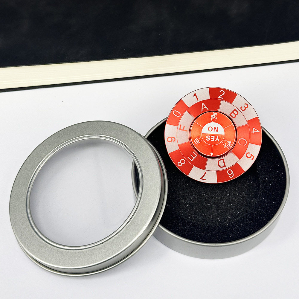 Cool Second Generation Rock-Paper-Scissors Alloy Fingertip Spinner Game Entertainment Family Interactive Guessing Educational Toy