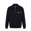Black half-zip